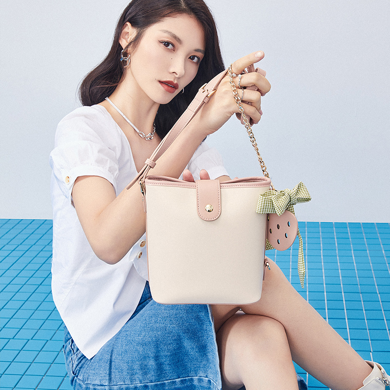 溫柔單肩手提女包